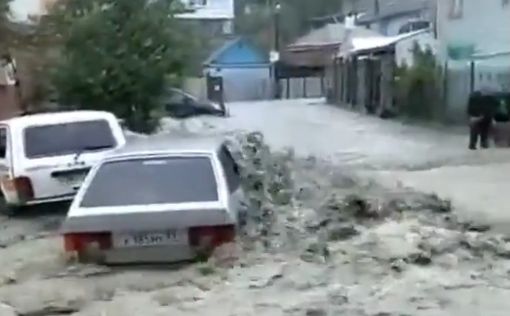 Видео: жуткое наводнение в Туапсе, двое погибших