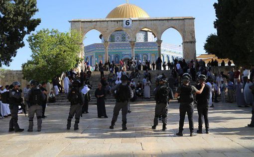 День Иерусалима: арабы атакуют полицию на Храмовой Горе