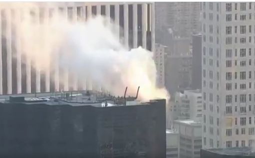 В Нью-Йорке загорелся Trump Tower