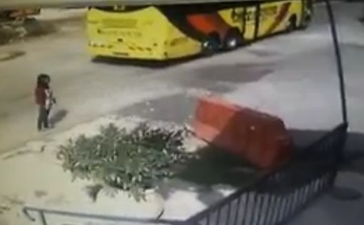 Видео: террористка атакует в Мево Дотан