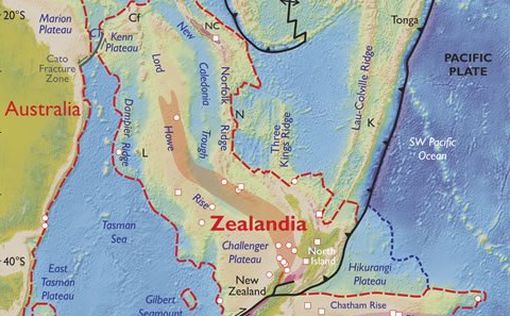Новая Зеландия оказалась седьмым континентом