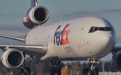 Самолет FedEx  совершил вынужденную посадку в Бен-Гурион