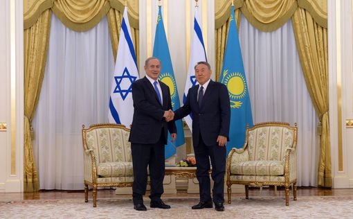 Встреча Нетаниягу с Назарбаевым в Астане