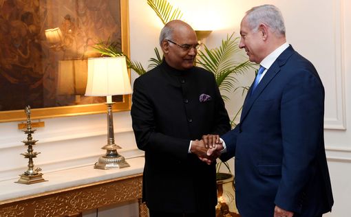 Нетаниягу встретился с президентом Индии