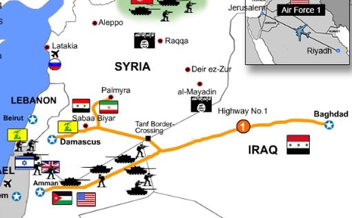 Американский и британский спецназ вторгся в восточную Сирию