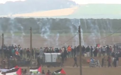 Беспорядки на границе с Газой, убит один араб