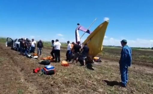 Крушение самолета в центральном Израиле: скончался мужчина