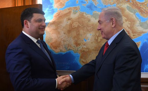 Нетаниягу встретился с премьер-министром Украины