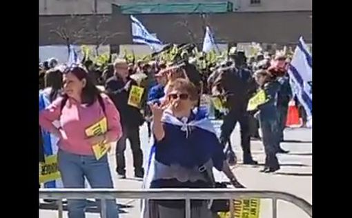 Произраильский митинг в Торонто - два человека арестованы