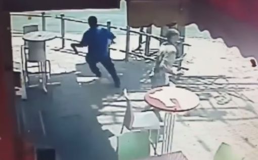 Террорист в Петах-Тикве получил подносом для пиццы в голову