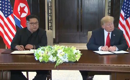 Дональд Трамп и Ким Чен Ын подписали таинственный документ
