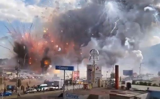 В Мексике десятки человек погибли от взрыва фейерверков