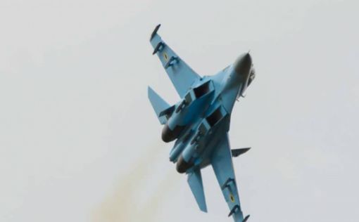 Истребитель Су-27 потерпел крушение на Украине