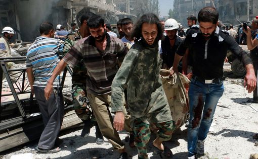 На Алеппо сбросили баррельные бомбы
