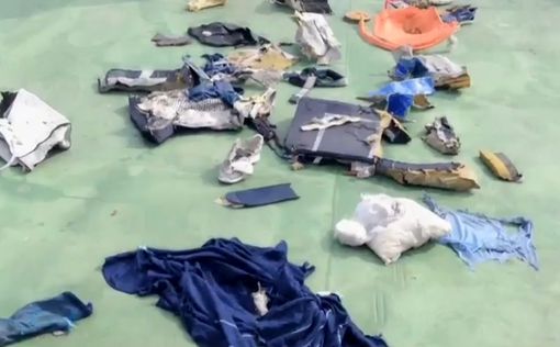 Фрагменты египетского самолета найдены на побережье Хайфы