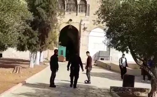 Видео: у арабов конфисковали футбольный мяч на Храмовой горе