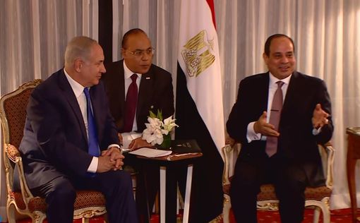Нетаниягу тайно встречался с президентом Египта