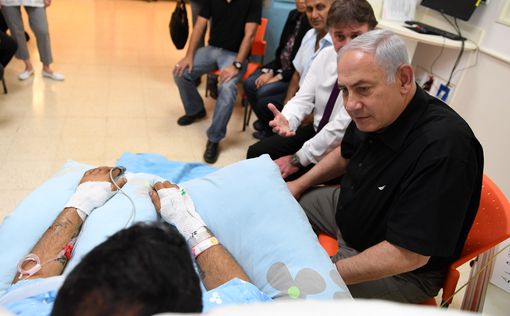 Нетаниягу навестил Нива Нехемию, раненого террористом в Явне