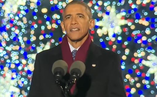 Барак Обама спел Jingle Bells. Видео