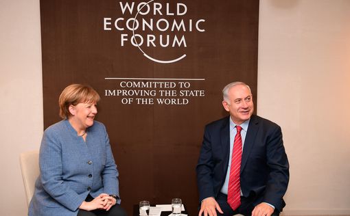 Нетаниягу и Меркель обсудили Иран в Давосе