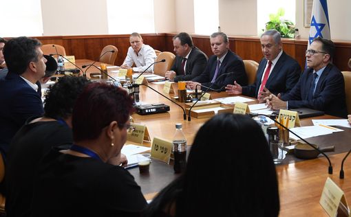 Заседание комиссии министров по вопросам нелегалов в Израиле