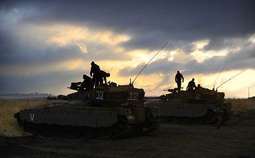 Израиль разместил танки и артиллерию на границе с Сирией