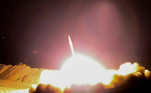 Опубликовано видео иранского ракетного обстрела