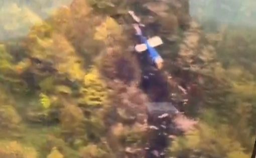 Видео: момент обнаружения разбившегося вертолета президента Раиси