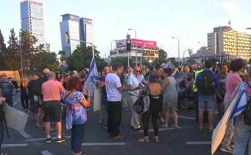 Инвалиды заблокировали центральные улицы Тель-Авива