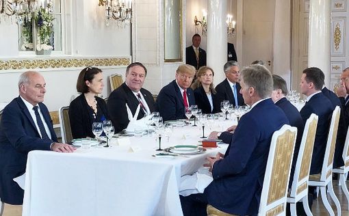 В Хельсинки завершилась личная встреча Путина и Трампа