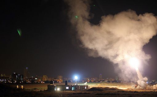 "Железный купол" перехватил ракету из Газы