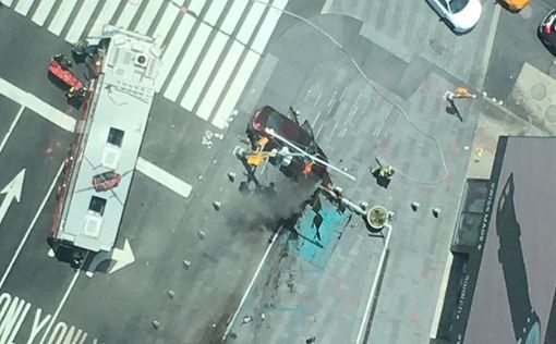 Наезд на пешеходов на Times Square: есть погибшие