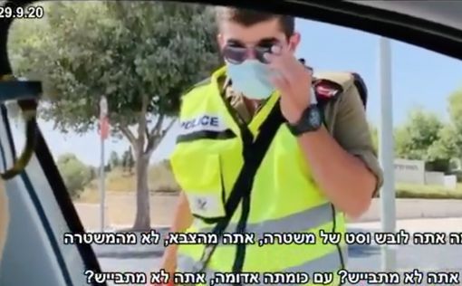 Протесты под Кнессетом: солдат ЦАХАЛа останавливает машины