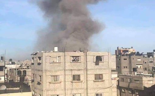 Серия взрывов в центральной части Газы