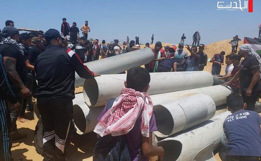 35 тысяч палестинцев пытаются прорвать границу