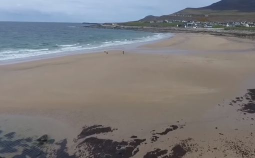 В Ирландии появился пропавший более 30 лет назад пляж