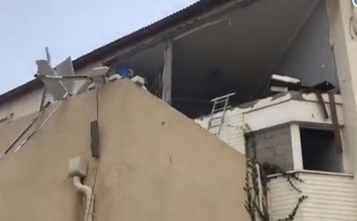 Видео: взрыв дома в Сдероте
