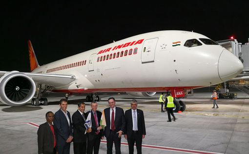 Исраэль Кац о прибытии рейса Air India в аэропорт Бен Гурион