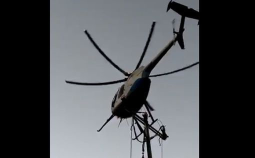 Вертолет Электрической Компании упал на горе Мерон
