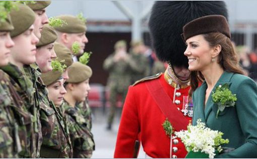 Кейт Миддлтон и принц Уильям посетили парад