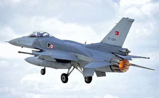 В Турции разбился истребитель F-16, погибли двое летчиков
