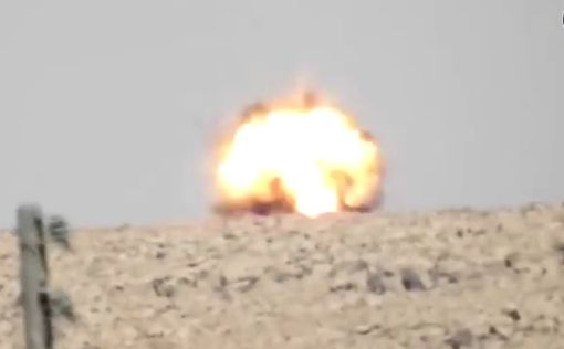Ракета ISIS уничтожила турецкий танк. Видео