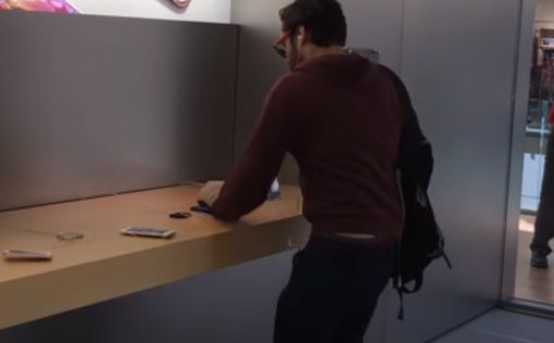 Ненавидящий iPhone француз вручную разгромил магазин Apple