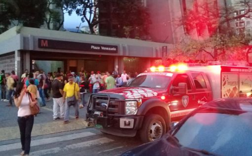 В подземке столицы Венесуэлы прогремело несколько взрывов