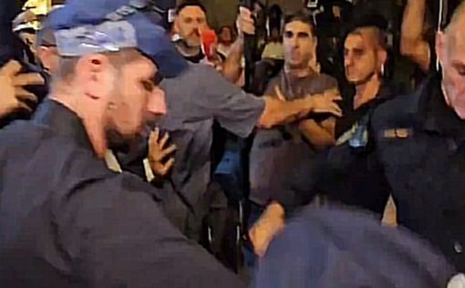 Демонстранты требующие освобождения заложников атаковали Итамара Бен-Гвира
