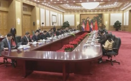 Состоялась встреча лидеров Камбоджи и Китая