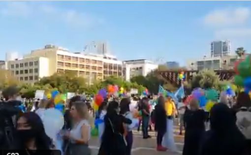 Видео: тысячи протестующих в Тель-Авиве