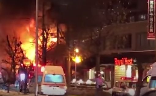 Взрыв ресторана в Японии: 42 раненых