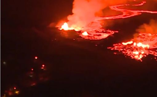 Видео: мощное извержение вулкана на Гавайях