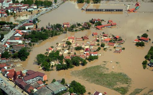 Затопленная Сербия